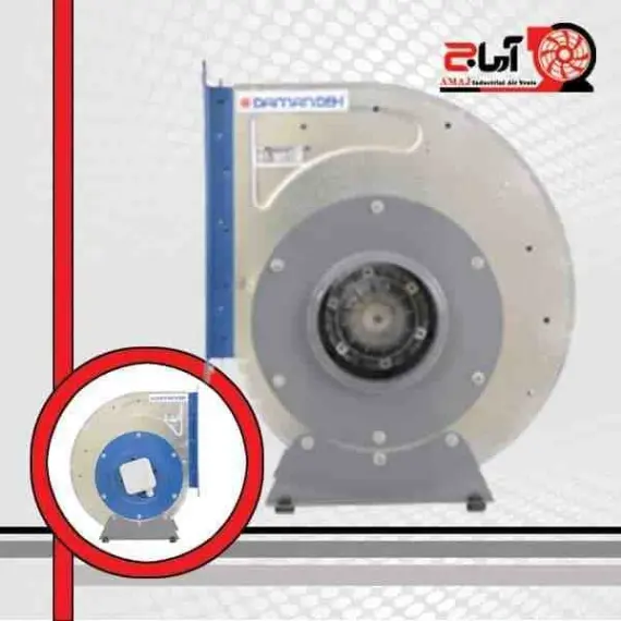 فن سانتریفیوژ یک طرفه فوروارد دمنده BEF-30-10Z4T