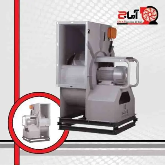 اگزاست فن يک طرفه بکواردBIB-28/9-DN40-4T