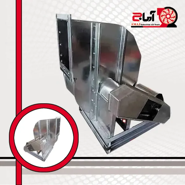 سانتریفیوژ گالوانیزه پولی تسمه سایز 560