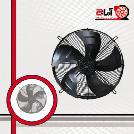 هواکش صنعتی زیلابگ مدل FTP4E450S سایز ۴۵ سانتی متر