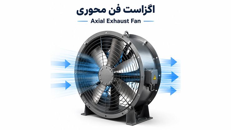 اگزاست فن محوری