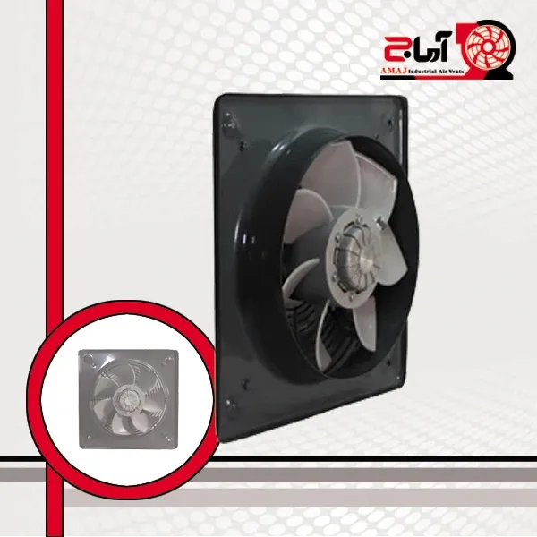 هواکش صنعتی ۵۰ سانت ایلکا مدل VIE50A4S (پروانه پلاستیکی)