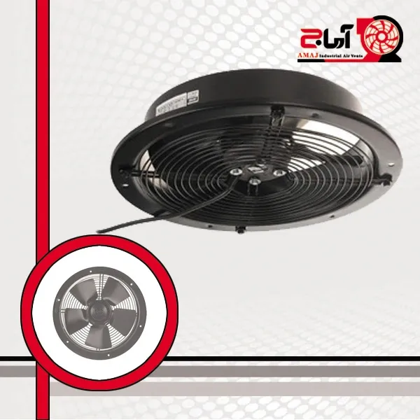 هواکش صنعتی دمنده مدل VIF-25V2S تک‌ فاز