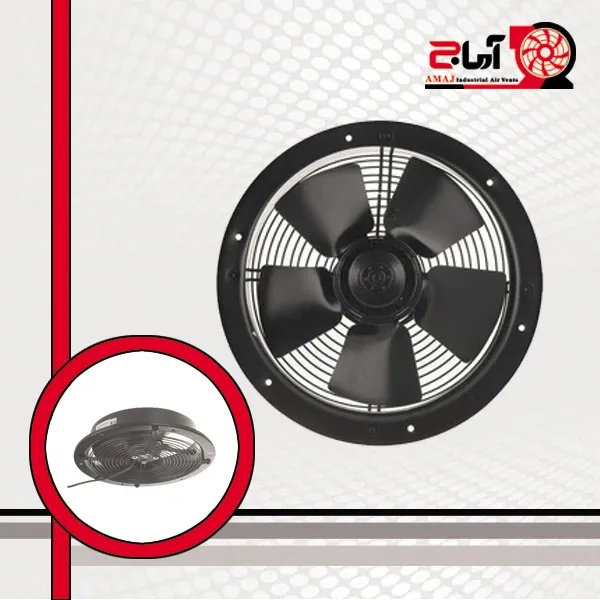 فن صنعتی ۲۵ سانت دمنده مدل VIF.25V2S تک‌ فاز