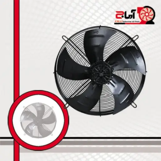 هواکش صنعتی زیلابگ مدل FTP4E400S سایز ۴۰ سانت