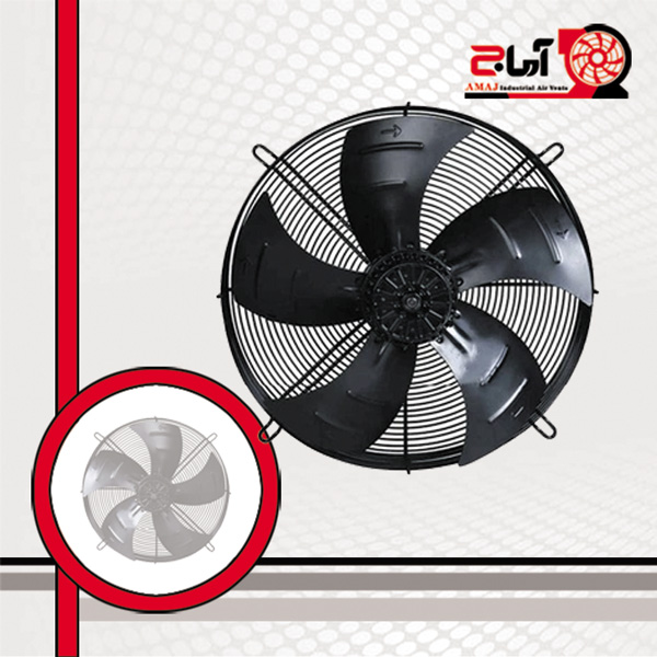 هواکش صنعتی زیلابگ مدل FTP4E450S سایز ۴۵ سانتی متر