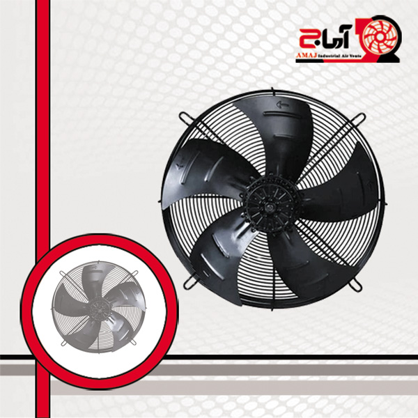 هواکش صنعتی زیلابگ مدل FTP4E450S سایز ۴۵ سانتی متر
